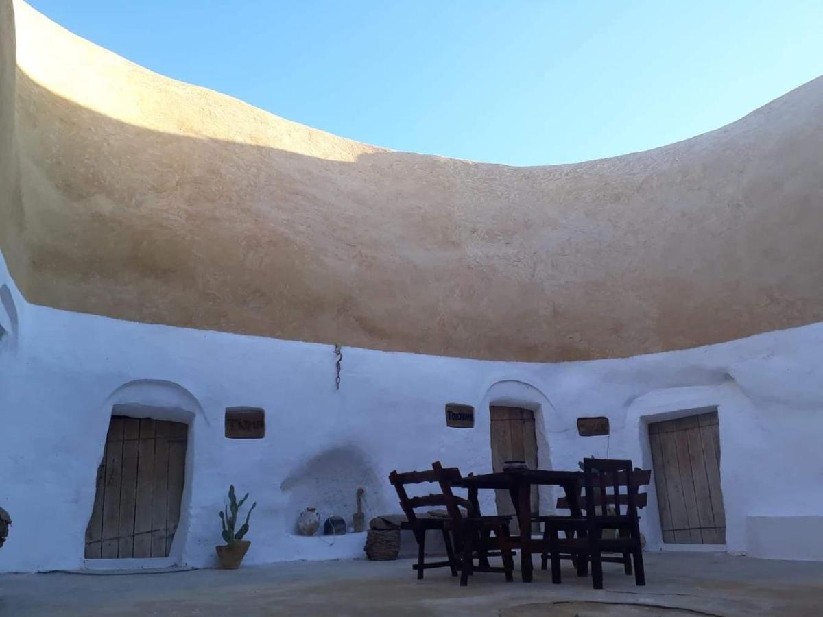 Bed and Breakfast Au Trait D'Union Tijma Matmata Exterior foto