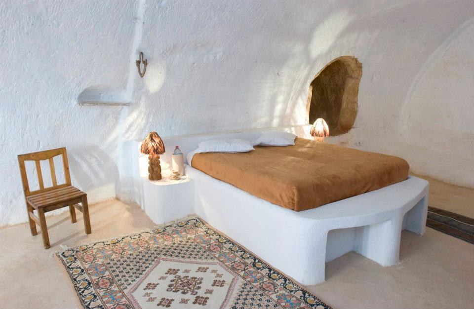 Bed and Breakfast Au Trait D'Union Tijma Matmata Exterior foto