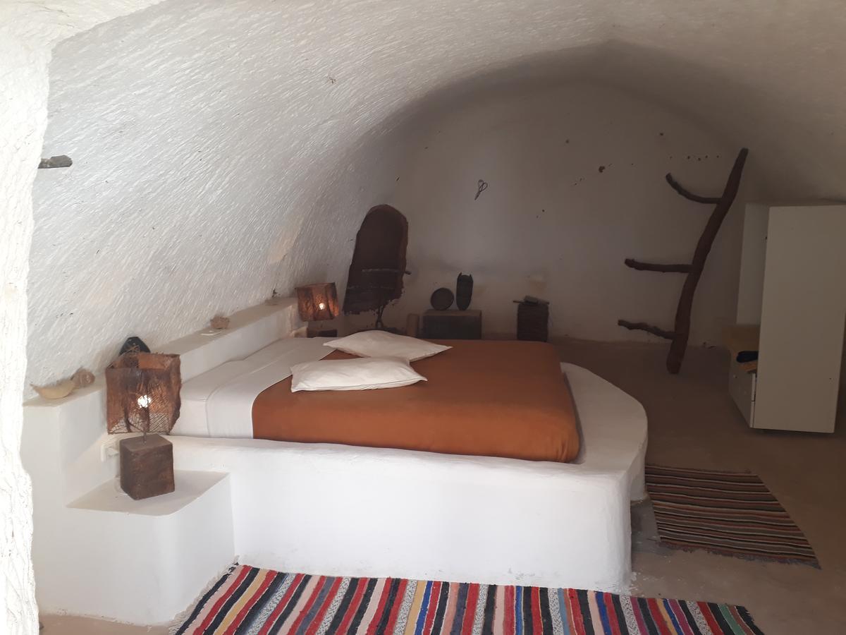 Bed and Breakfast Au Trait D'Union Tijma Matmata Exterior foto
