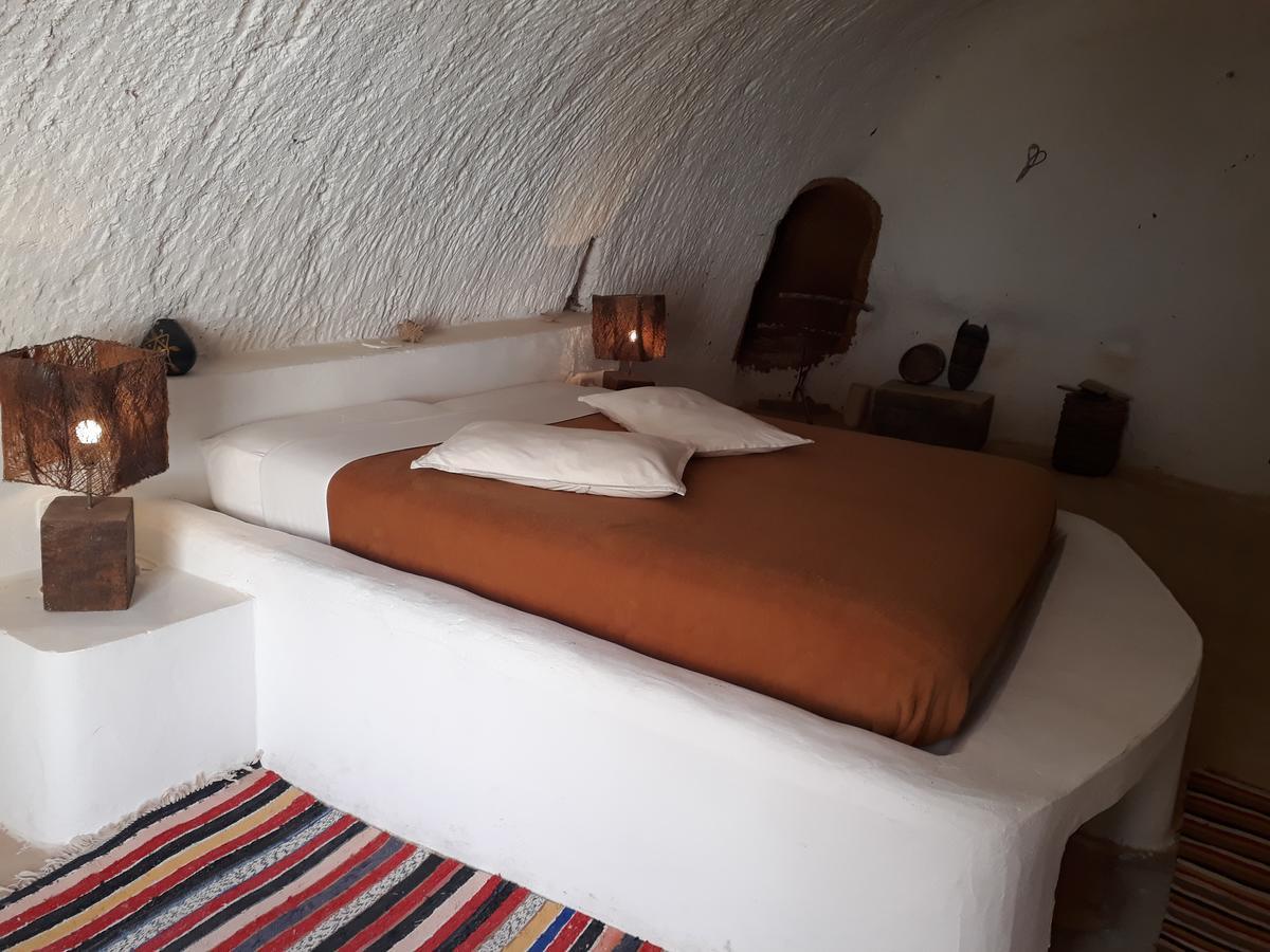 Bed and Breakfast Au Trait D'Union Tijma Matmata Exterior foto