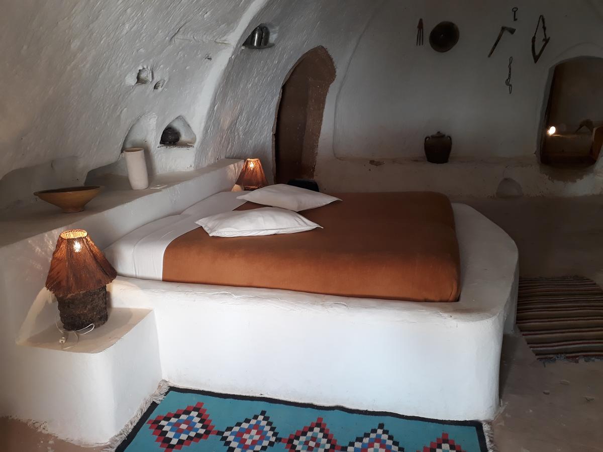 Bed and Breakfast Au Trait D'Union Tijma Matmata Exterior foto