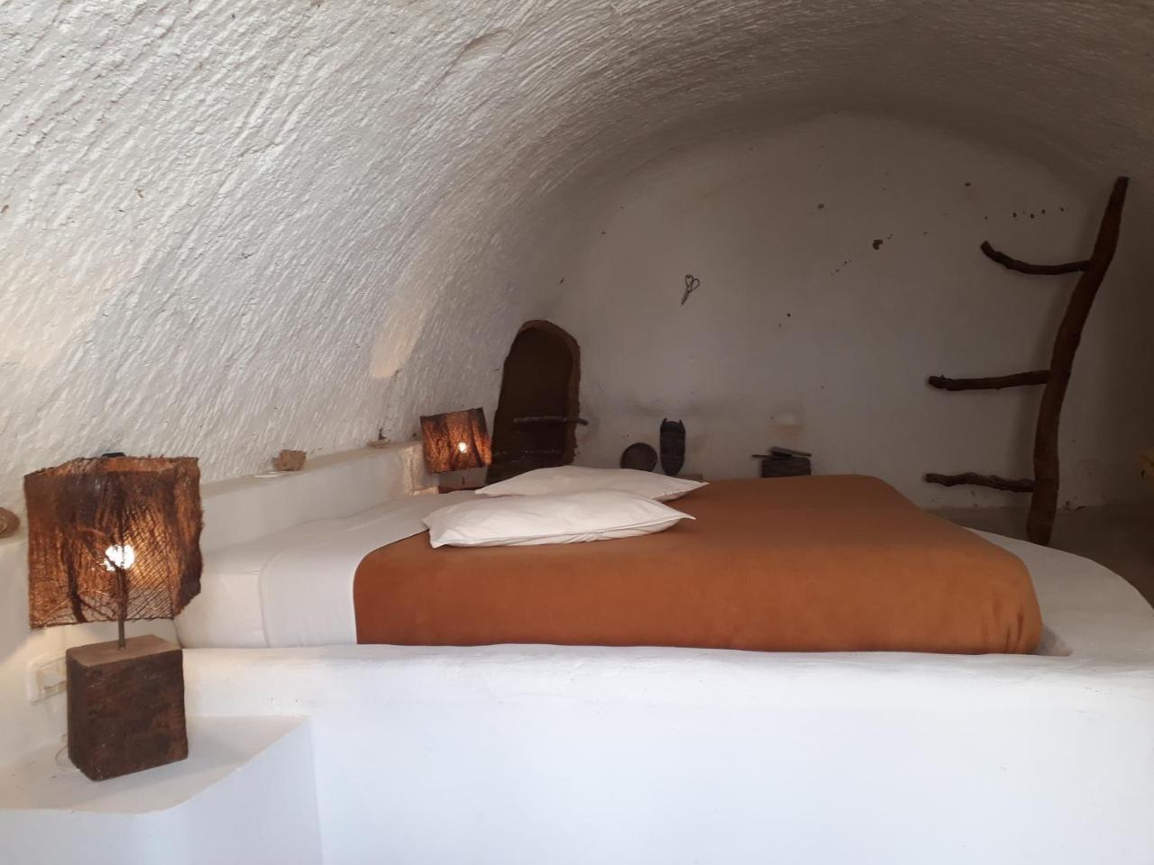 Bed and Breakfast Au Trait D'Union Tijma Matmata Exterior foto