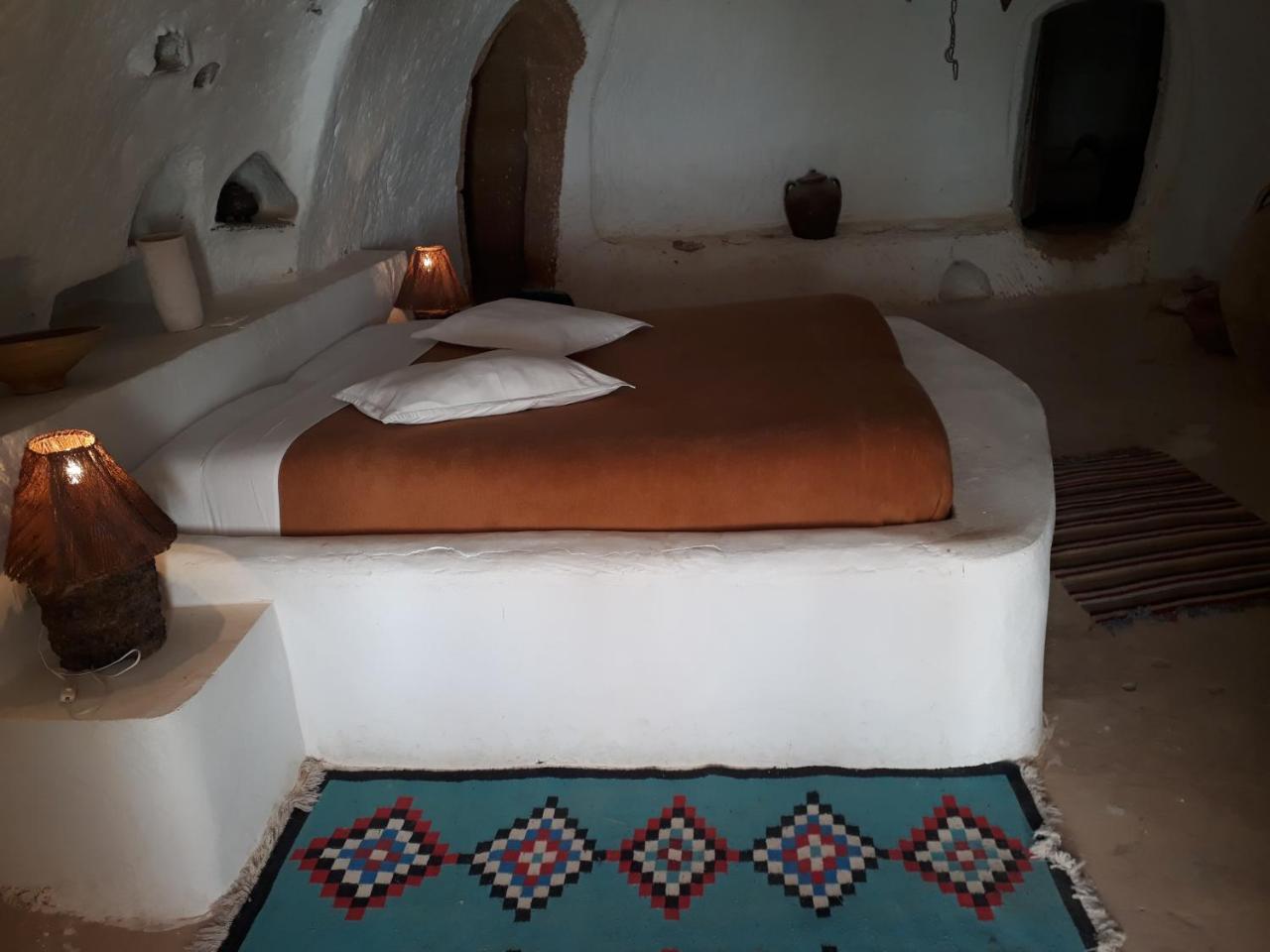 Bed and Breakfast Au Trait D'Union Tijma Matmata Exterior foto